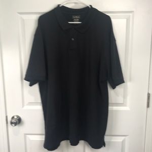 Black polo shirt xxl